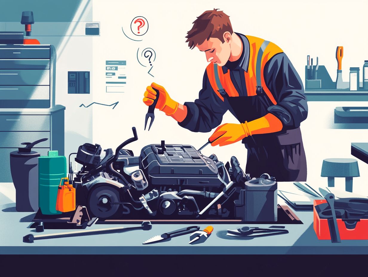 Infographic explaining the purpose of a car inspection.