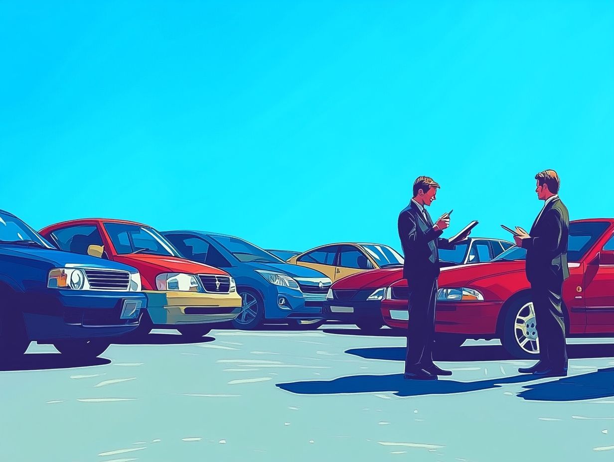 Questions to ask a used car dealer