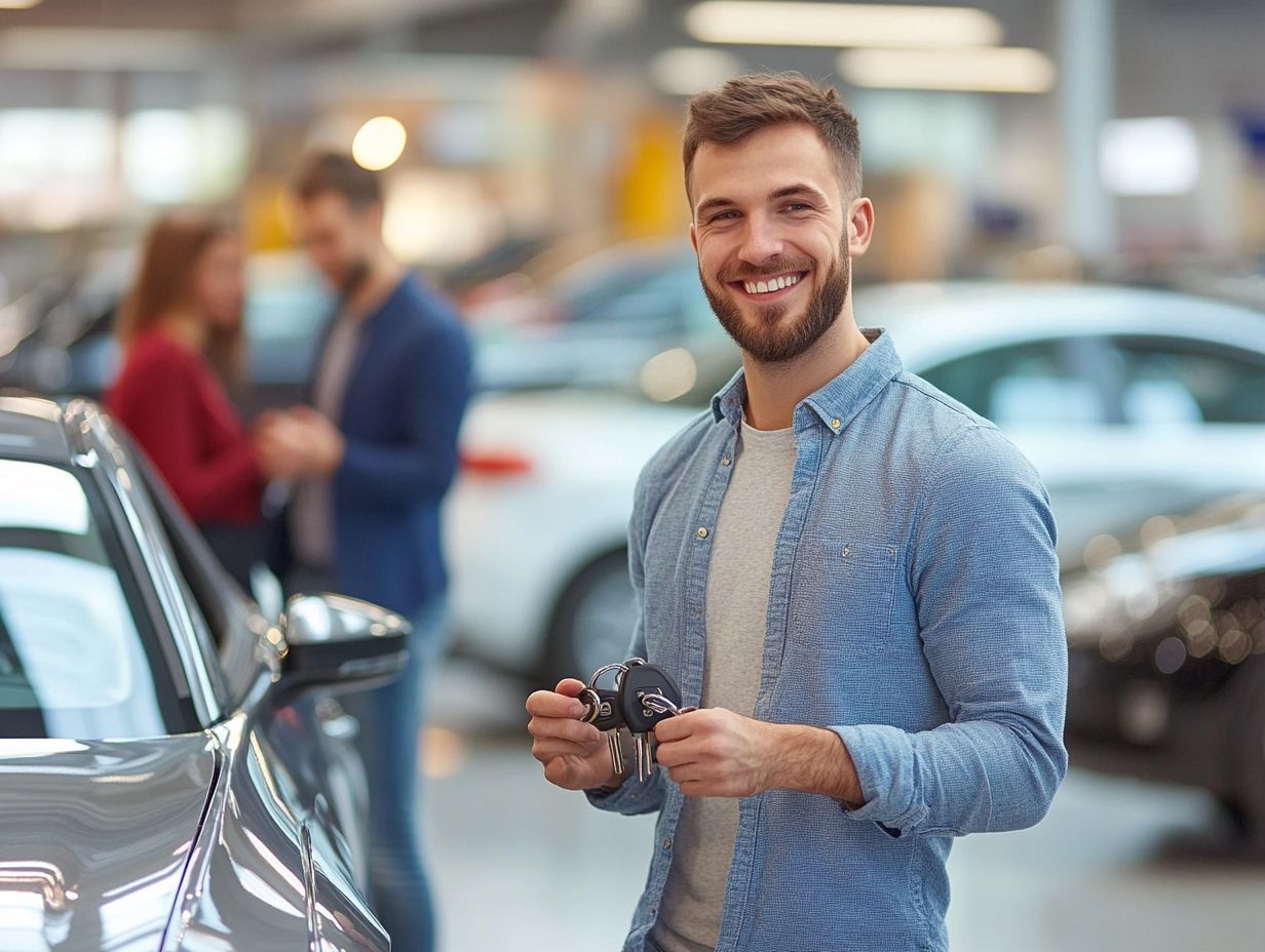 Image illustrating frequently asked questions about car trade-ins