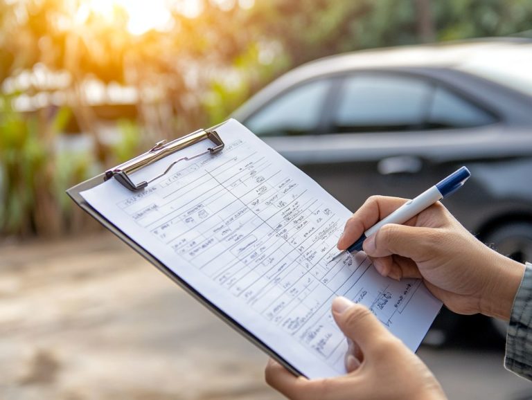 Checklist for Inspecting a Certified Pre-Owned Vehicle