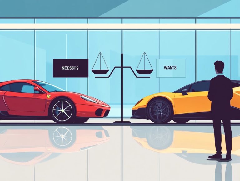 How to Balance Needs vs Wants in Car Buying?