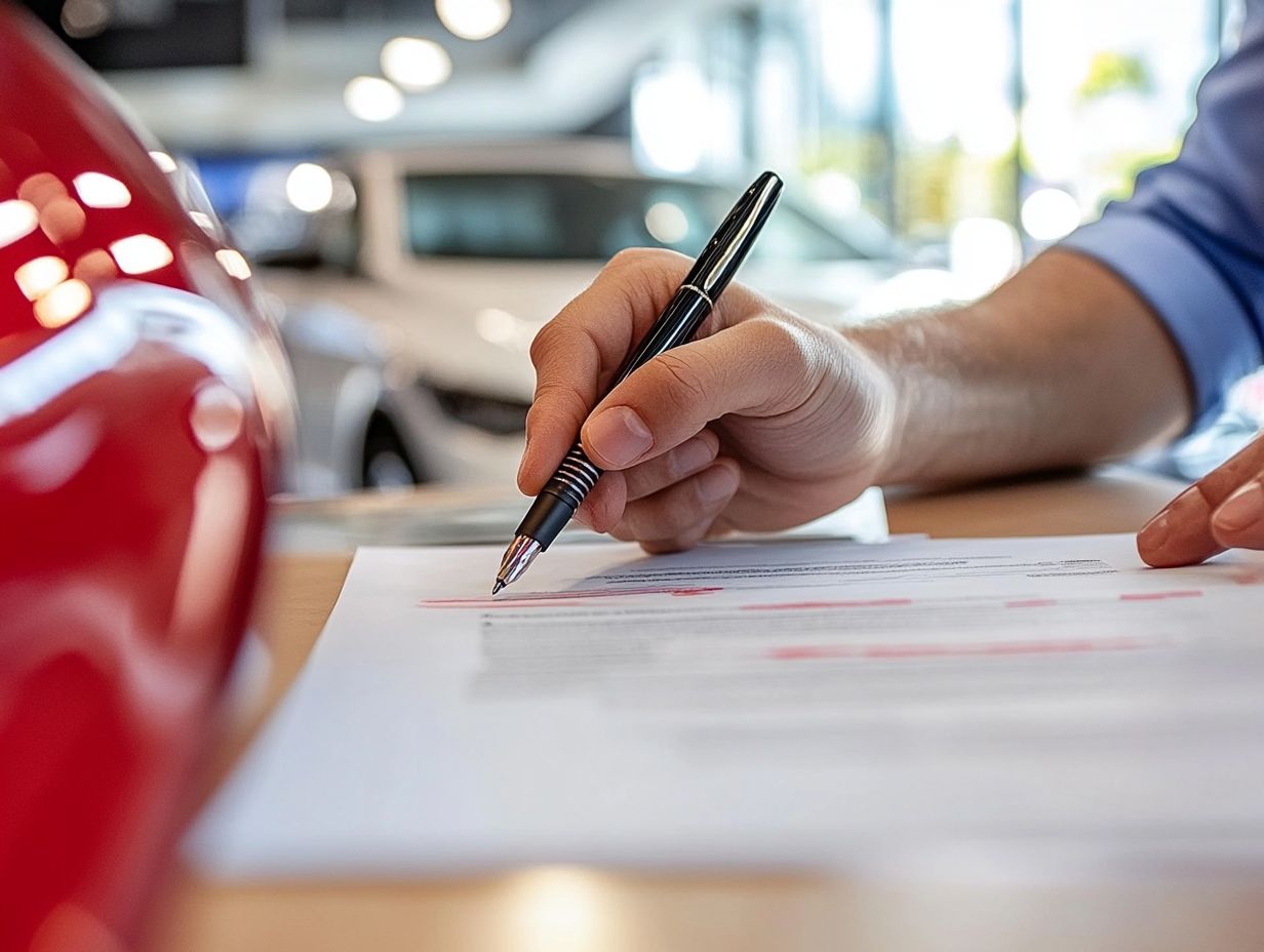 Hidden fees in new car deals