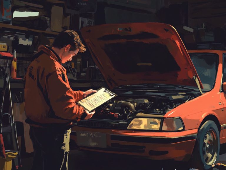 How to Document Findings During a Car Inspection