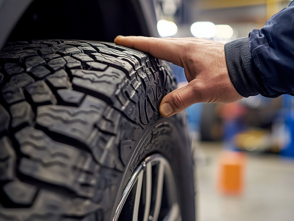 Learn the easy steps to check your car's tire tread depth!