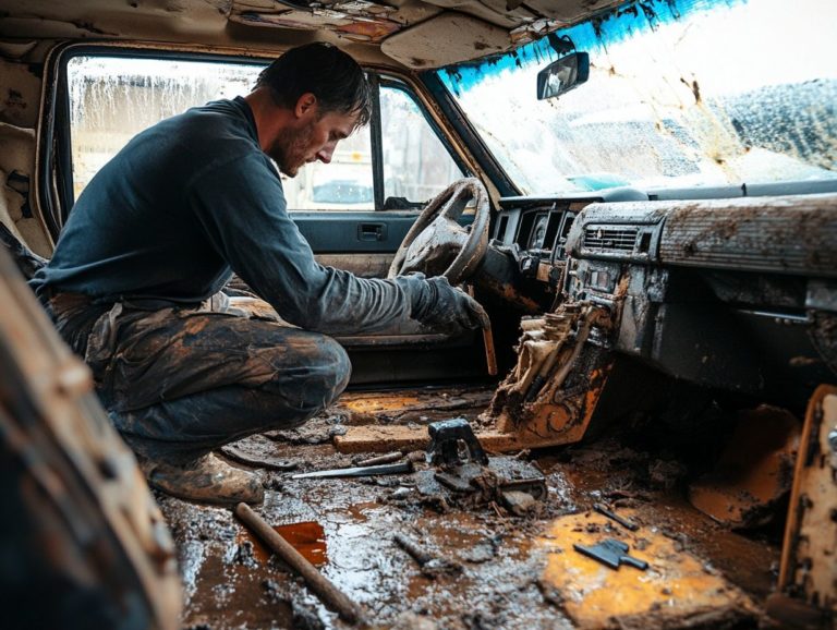 How to Spot Flood Damage in a Car