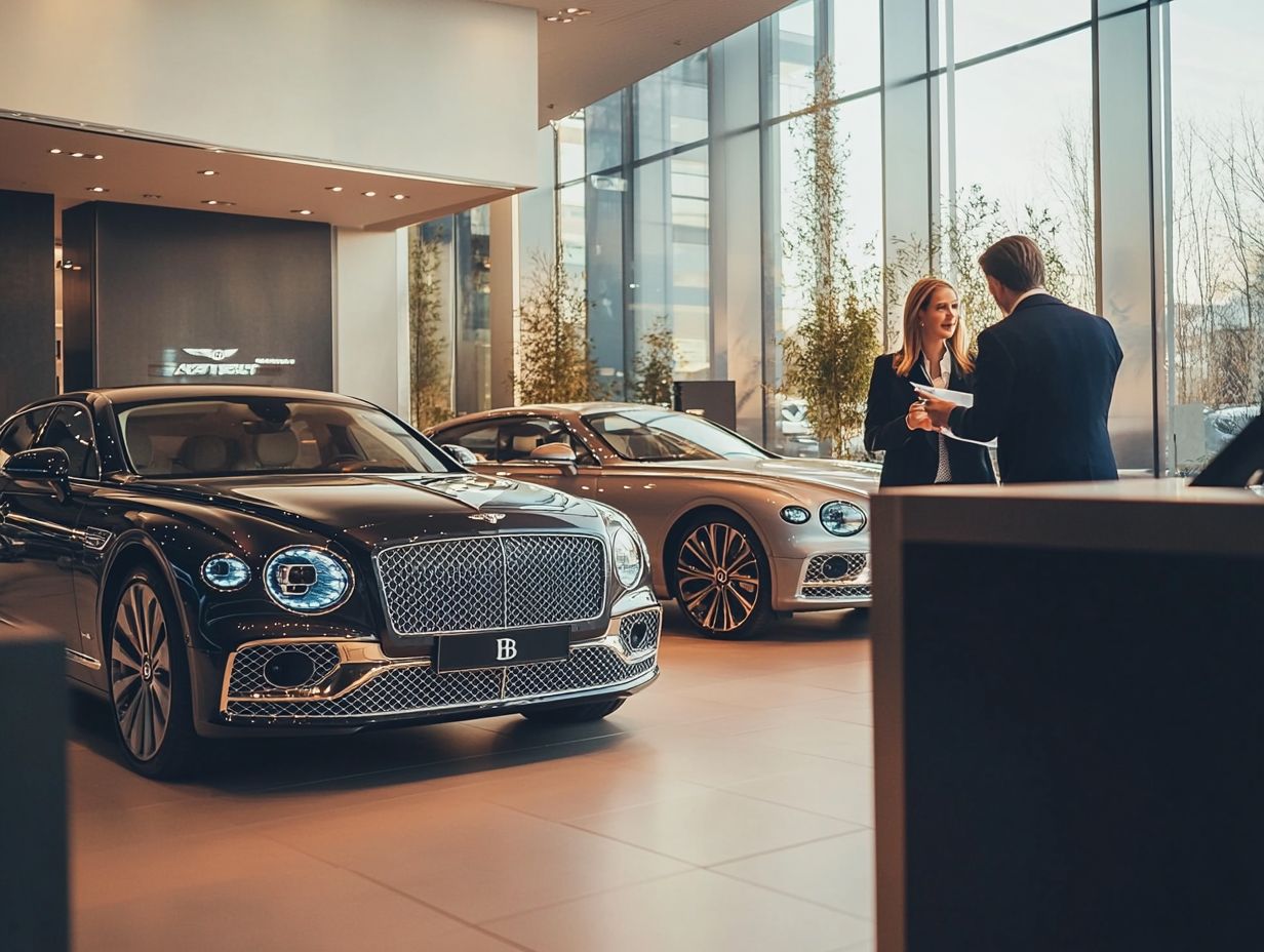 Understanding the financing process for luxury cars